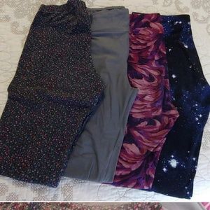 Gray Lula Roe leggings